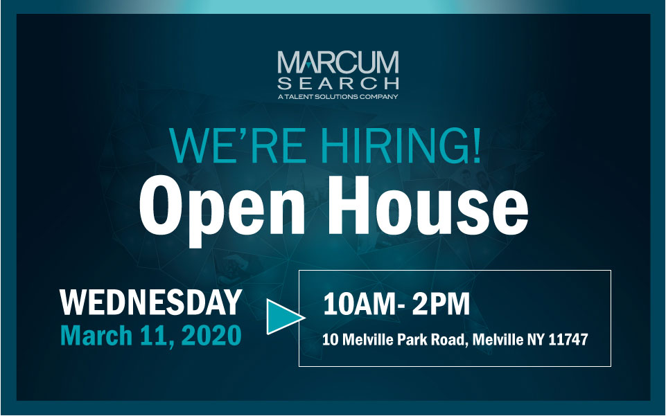 Marcum Search Open House