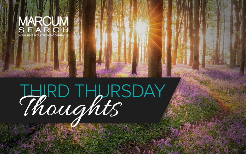 Third Thursday Thoughts, 26th Edition