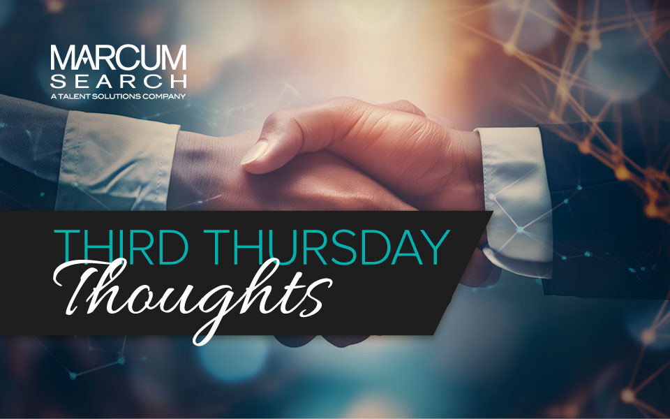 Third Thursday Thoughts, 27th Edition